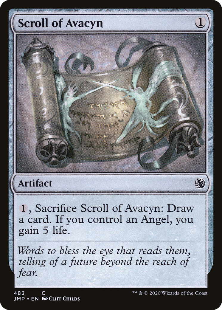 Scroll of Avacyn (JMP-483)  - Jumpstart
