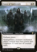 Curse of Conformity (Extended Art) (MIC-044)  - Midnight Hunt Commander: (Extended Art)
