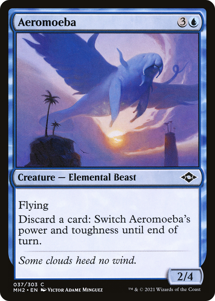 Aeromoeba (MH2-037)  Foil - Modern Horizons 2