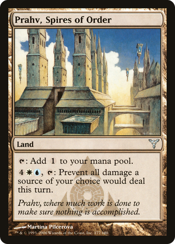 Prahv, Spires of Order (DIS-177)  Foil - Dissension
