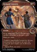 Demand Answers (Showcase) (MKM-306)  Foil - Murders at Karlov Manor: (Showcase)