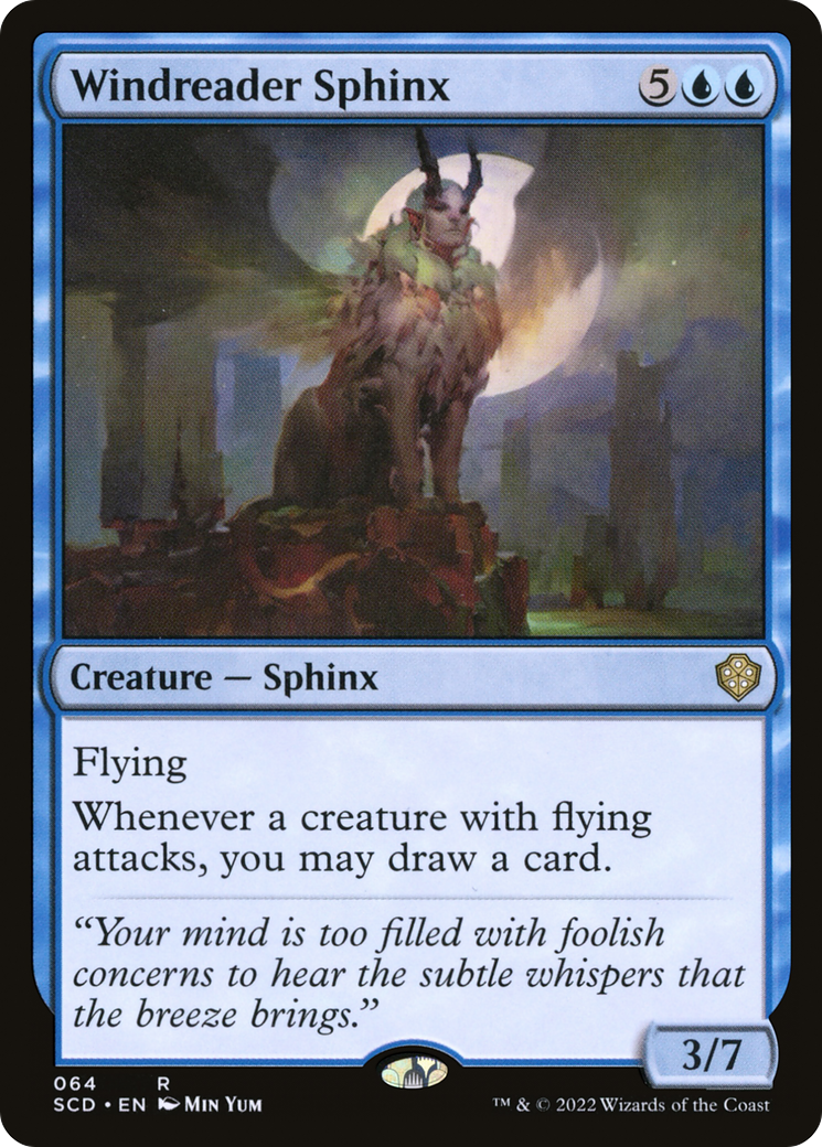 Windreader Sphinx (SCD-064)  - Starter Commander Decks