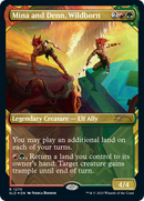 Mina and Denn, Wildborn (Halo Foil) (SLD-1270)  Foil - Secret Lair Drop: (Showcase)