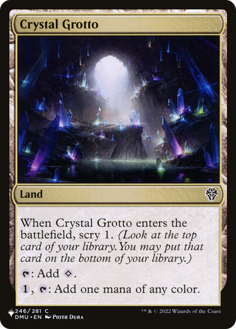 Crystal Grotto (LIST-DMU-246) - The List
