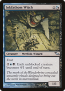 Inkfathom Witch (SHM-168)  Foil - Shadowmoor