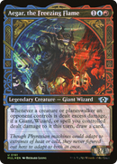 Aegar, the Freezing Flame (Halo Foil) (MUL-161)  Foil - Multiverse Legends: (Showcase)