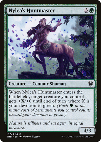 Nylea's Huntmaster (THB-187)  Foil - Theros Beyond Death