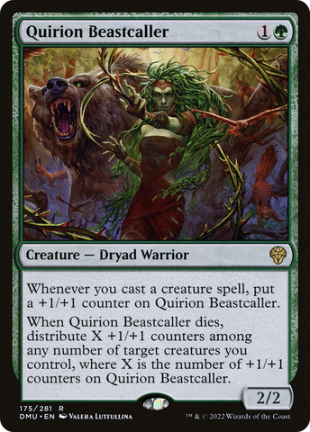 Quirion Beastcaller (DMU-175)  - Dominaria United