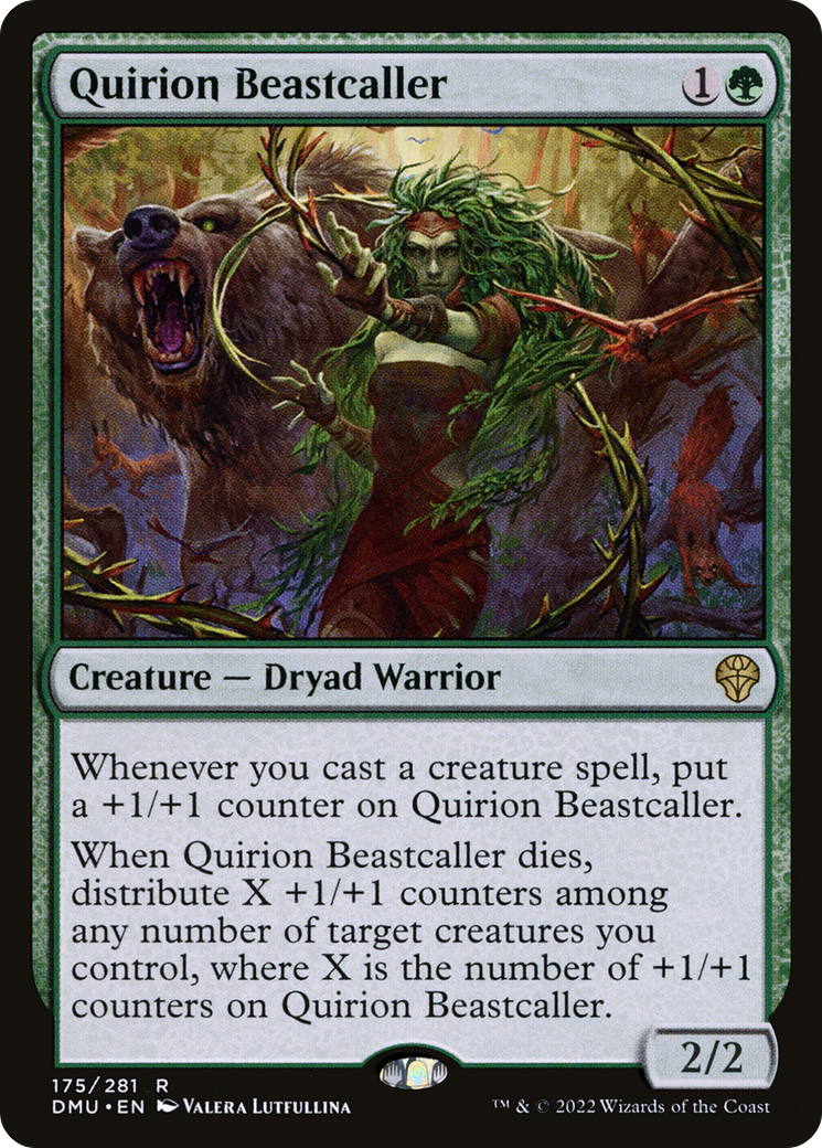 Quirion Beastcaller (DMU-175)  Foil - Dominaria United