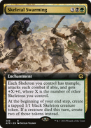 Skeletal Swarming (Extended Art) (AFR-389)  Foil - Adventures in the Forgotten Realms: (Extended Art)