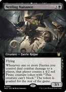 Nettling Nuisance (Extended Art) (WOC-051)  - Wilds of Eldraine Commander: (Extended Art)