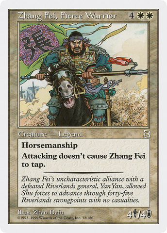Zhang Fei, Fierce Warrior (PTK-032)  - Portal Three Kingdoms