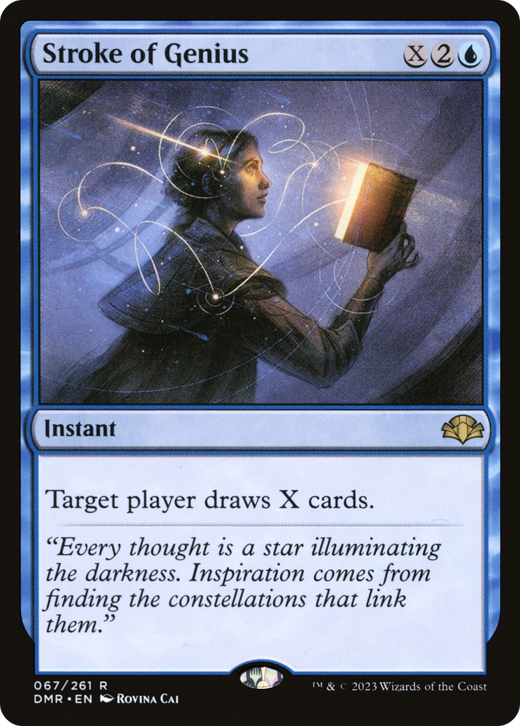 Stroke of Genius (DMR-067)  - Dominaria Remastered