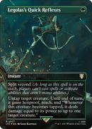 Legolas's Quick Reflexes (Borderless) (Surge Foil) (LTC-537)  Foil - Tales of Middle-earth Commander
