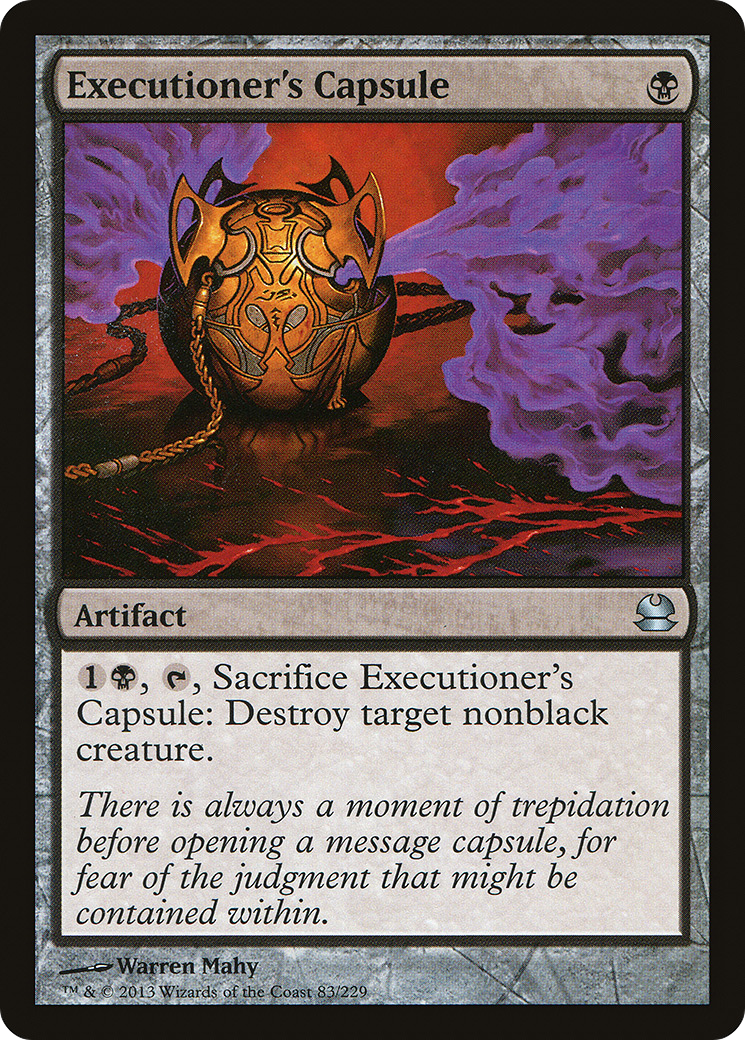 Executioner's Capsule (MMA-083)  - Modern Masters