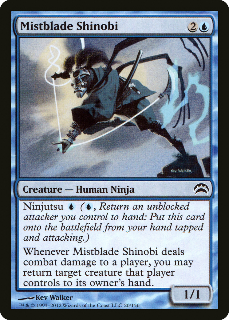 Mistblade Shinobi (PC2-020)  Foil - Planechase 2012