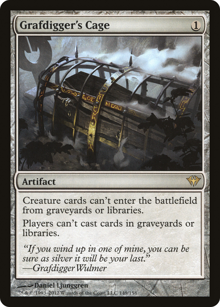 Grafdigger's Cage (DKA-149)  Foil - Dark Ascension