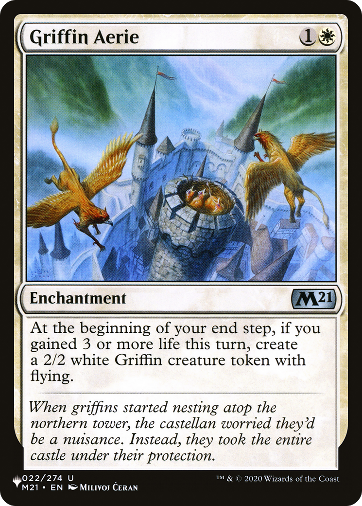 Griffin Aerie (LIST-M21-22)  - The List