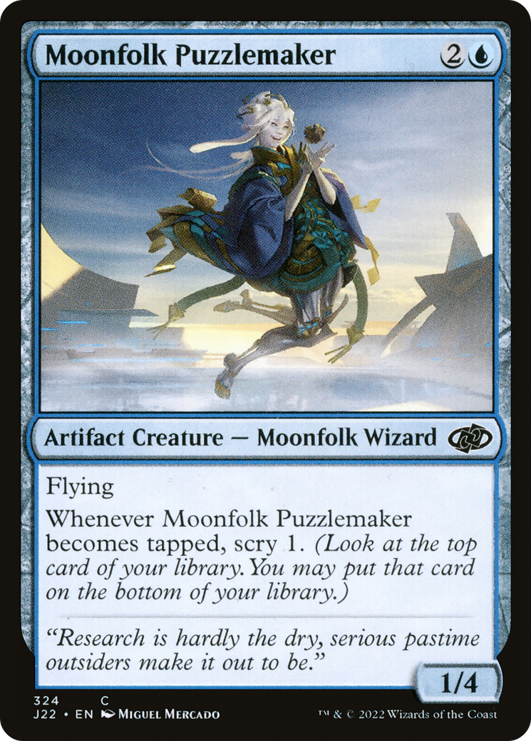 Moonfolk Puzzlemaker (J22-324)  - Jumpstart 2022