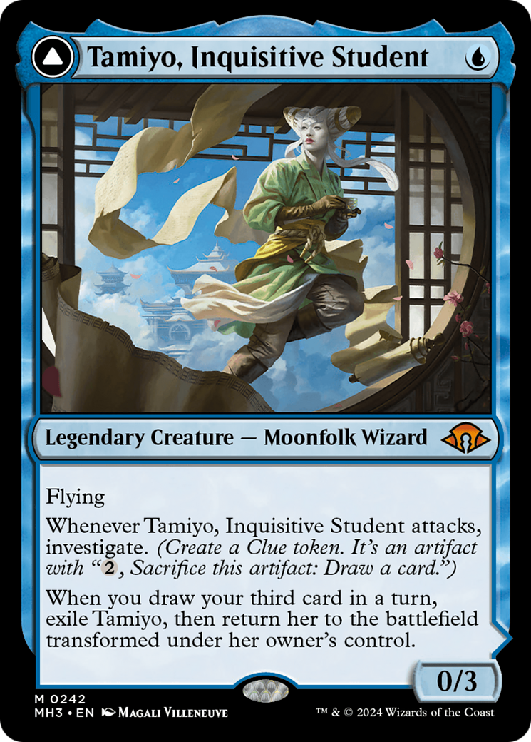 Tamiyo, Inquisitive Student (MH3-242)  Foil - Modern Horizons 3