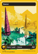 Forest (0516) (First-Place Foil) (DFT-516)  Foil - Aetherdrift: (Full Art)