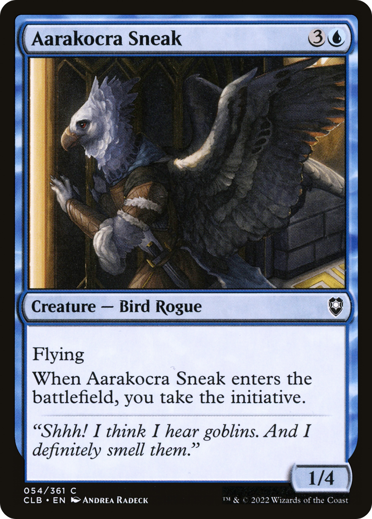 Aarakocra Sneak (CLB-054)  - Commander Legends: Battle for Baldur's Gate