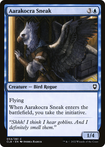 Aarakocra Sneak (CLB-054)  - Commander Legends: Battle for Baldur's Gate