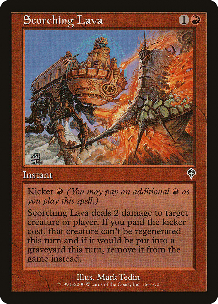 Scorching Lava (INV-164)  - Invasion