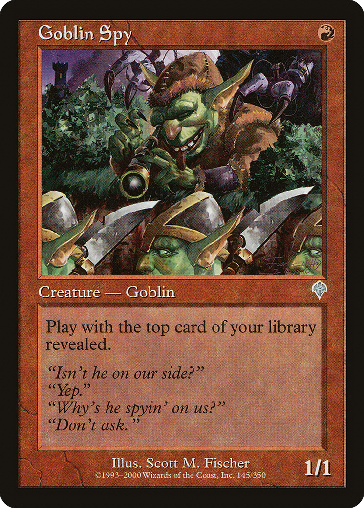 Goblin Spy (INV-145)  Foil - Invasion