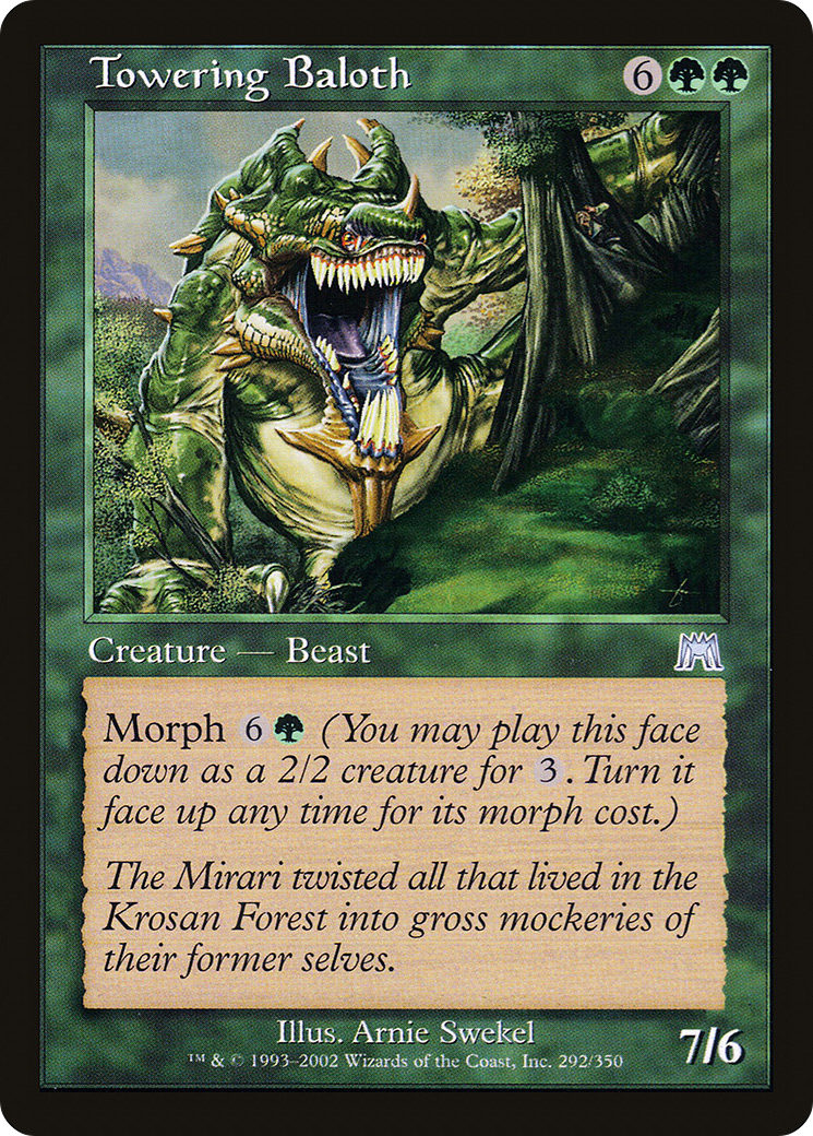 Towering Baloth (ONS-292)  - Onslaught