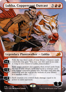 Lukka, Coppercoat Outcast (Borderless) (IKO-276) - Ikoria: Lair of Behemoths (Borderless) Foil