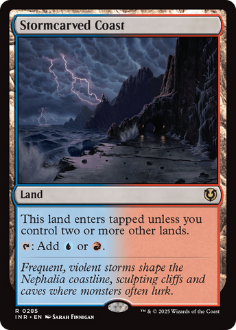 Stormcarved Coast (INR-285)  Foil - Innistrad Remastered