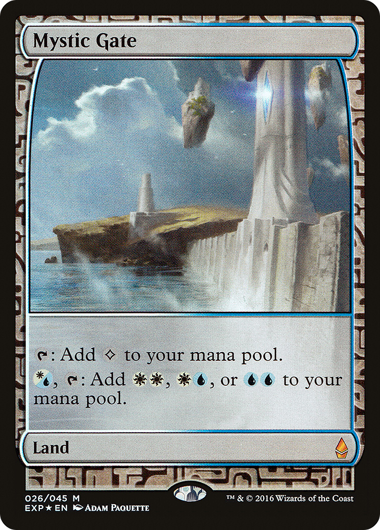 Mystic Gate (EXP-026)  Foil - Zendikar Expeditions