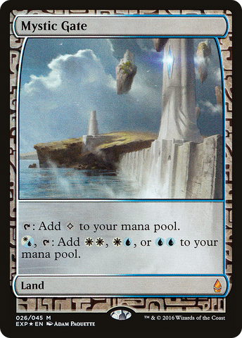 Mystic Gate (EXP-026)  Foil - Zendikar Expeditions