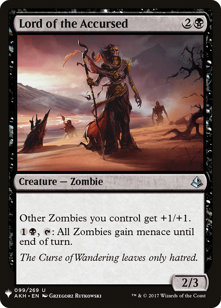 Lord of the Accursed (LIST-AKH-99)  - The List
