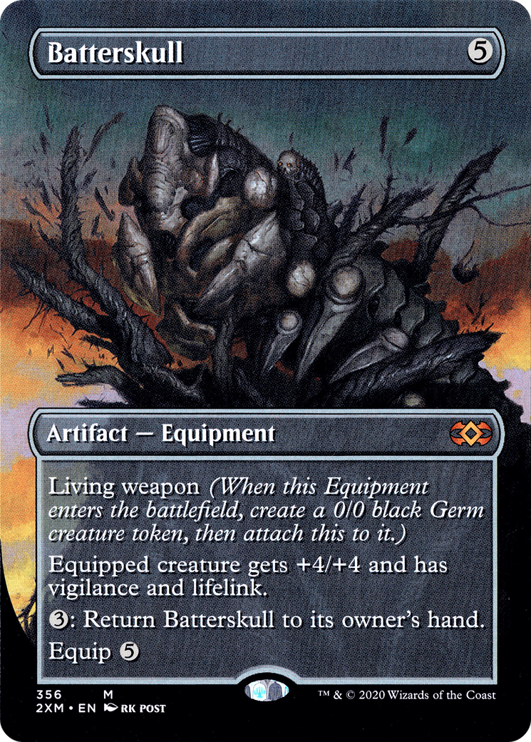 Batterskull (Borderless) (2XM-356)  Foil - Double Masters