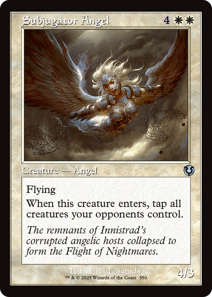 Subjugator Angel (Retro Frame) (INR-350)  - Innistrad Remastered