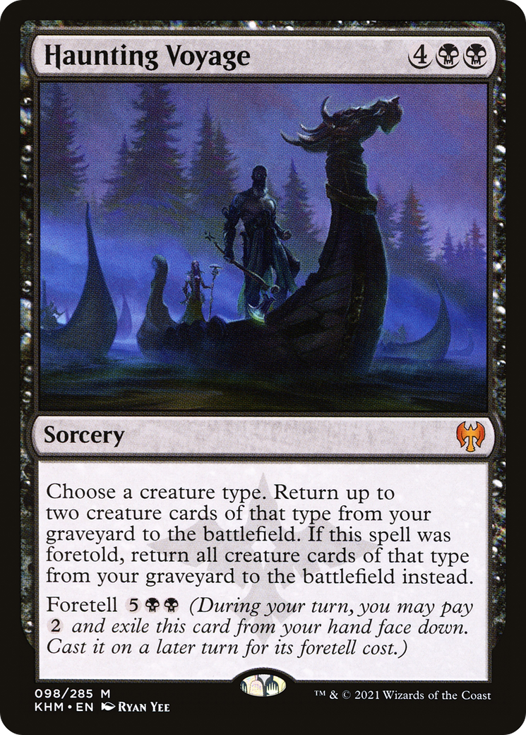 Haunting Voyage (KHM-098)  Foil - Kaldheim