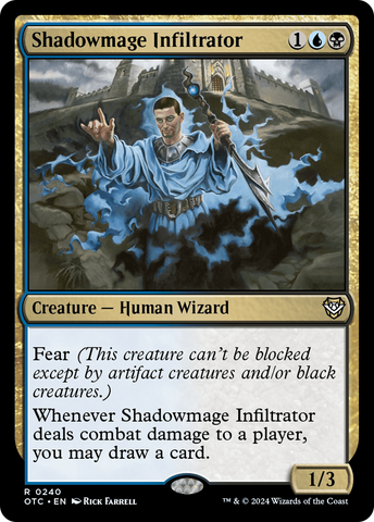 Shadowmage Infiltrator (OTC-240)  - Outlaws of Thunder Junction Commander