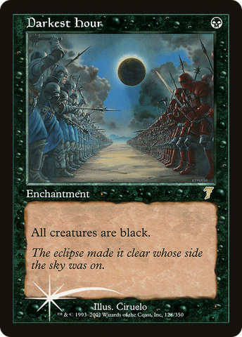 Darkest Hour (7ED-128★) - Seventh Edition Foil