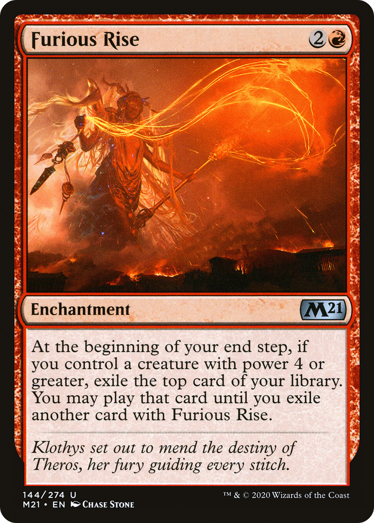Furious Rise (M21-144)  - Core Set 2021