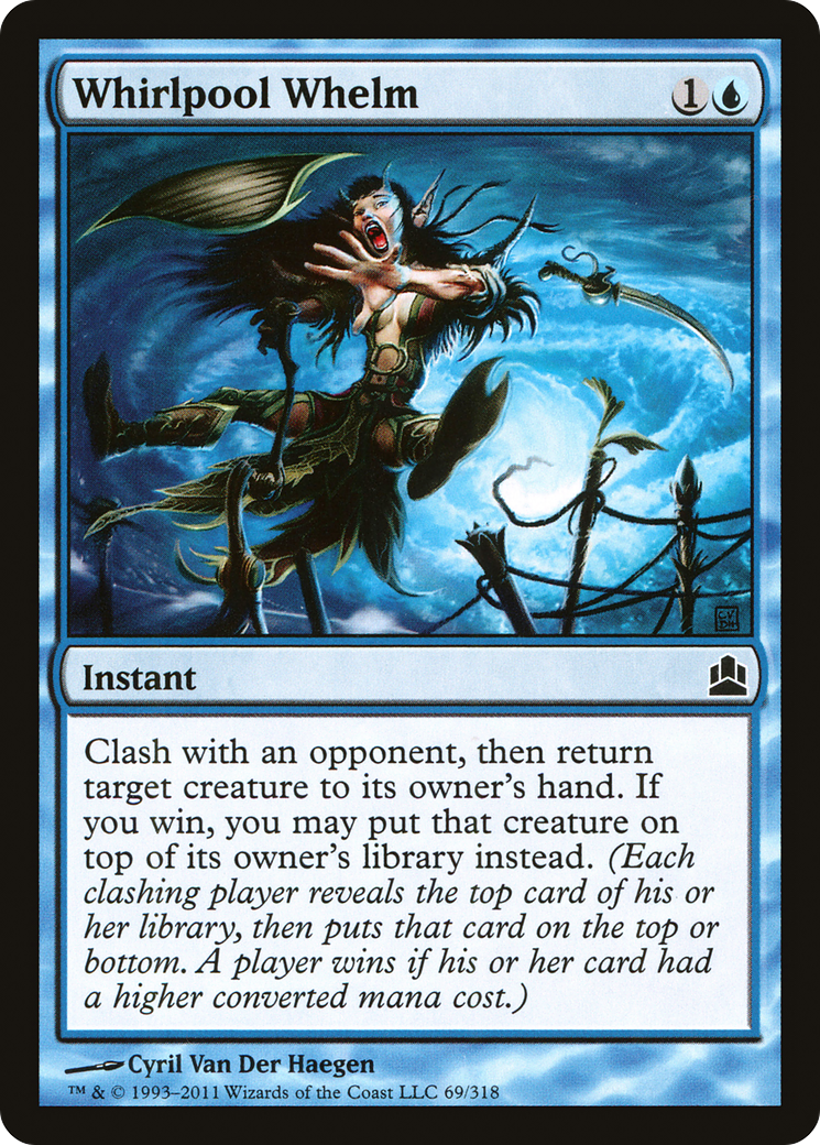 Whirlpool Whelm (CMD-069)  - Commander 2011