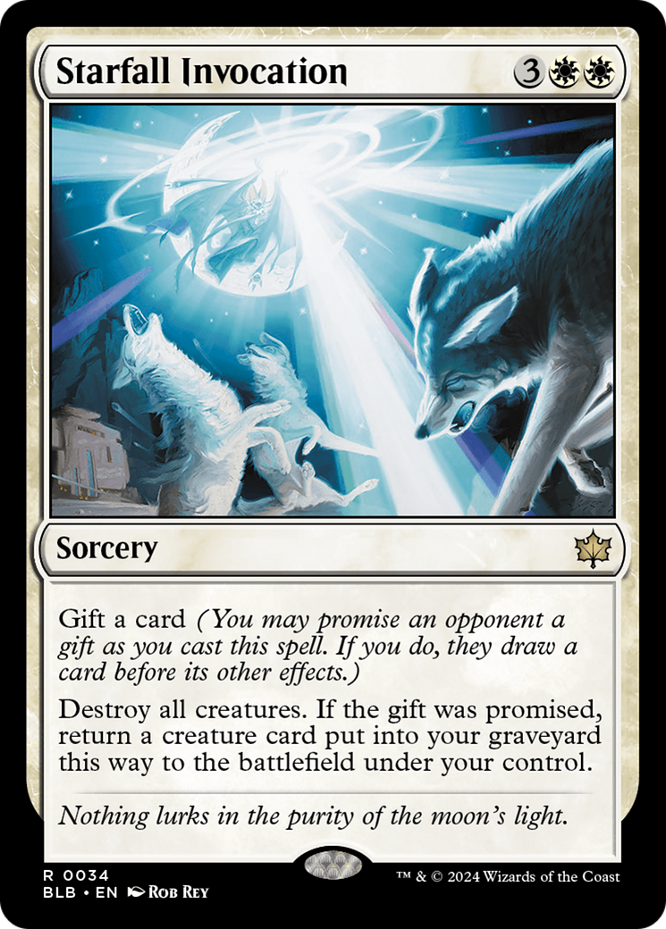 Starfall Invocation (BLB-034)  - Bloomburrow