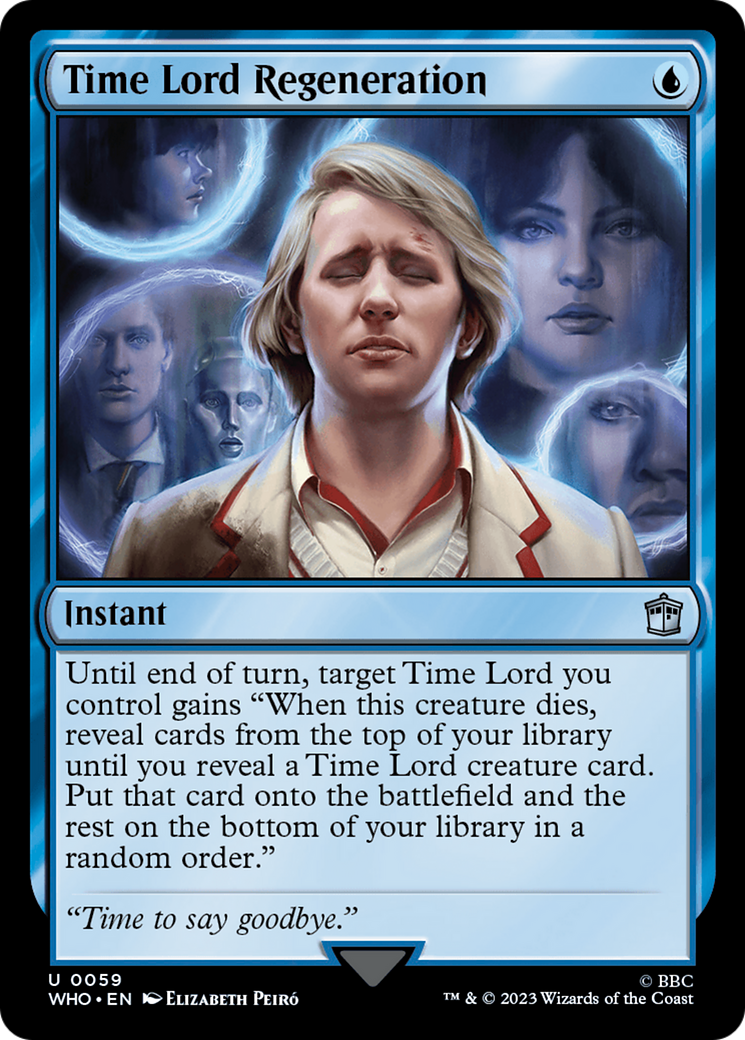 Time Lord Regeneration (WHO-059)  Foil - Doctor Who