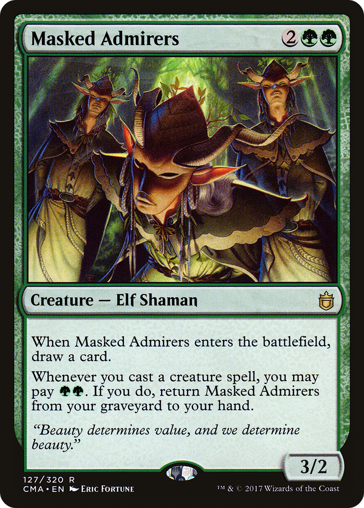 Masked Admirers (CMA-127)  - Commander Anthology