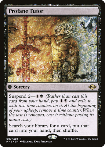 Profane Tutor (MH2-097)  - Modern Horizons 2