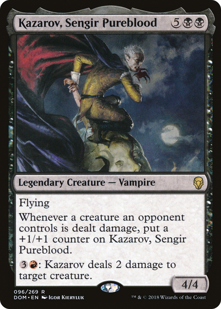 Kazarov, Sengir Pureblood (DOM-096)  - Dominaria