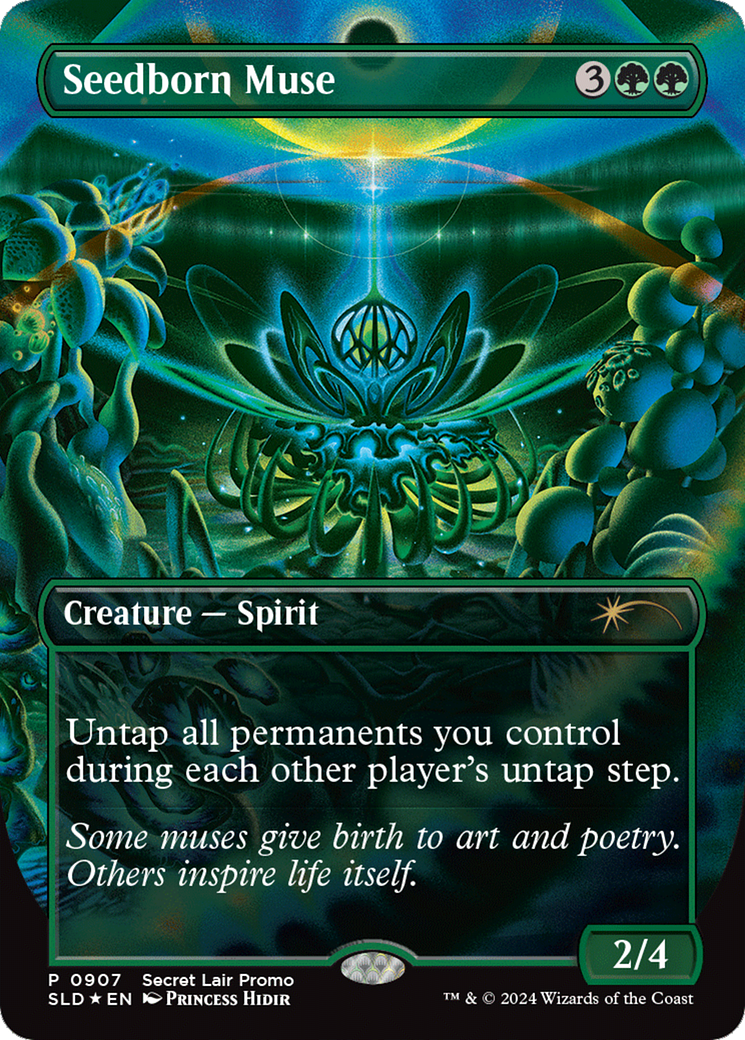 Seedborn Muse (Rainbow Foil) (SLD-907)  Foil - Secret Lair Drop (Borderless)