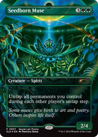 Seedborn Muse (Rainbow Foil) (SLD-907)  Foil - Secret Lair Drop (Borderless)