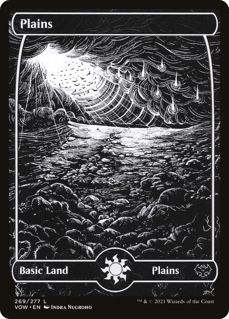 Plains (269) (VOW-269)  Foil - Innistrad: Crimson Vow: (Showcase)
